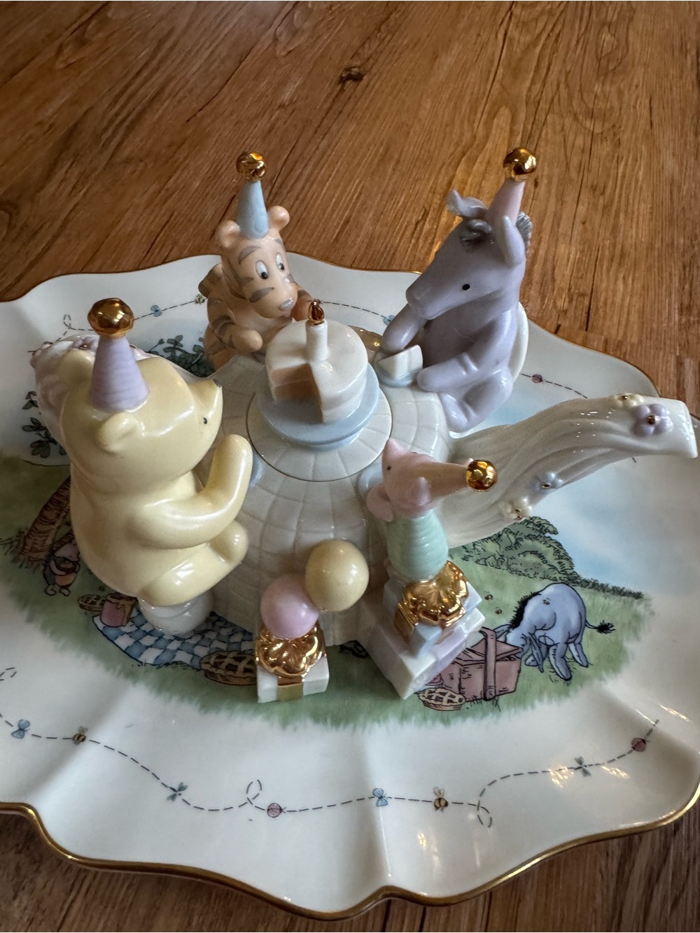 Lenox Pooh’s Birthday Celebration Teapot